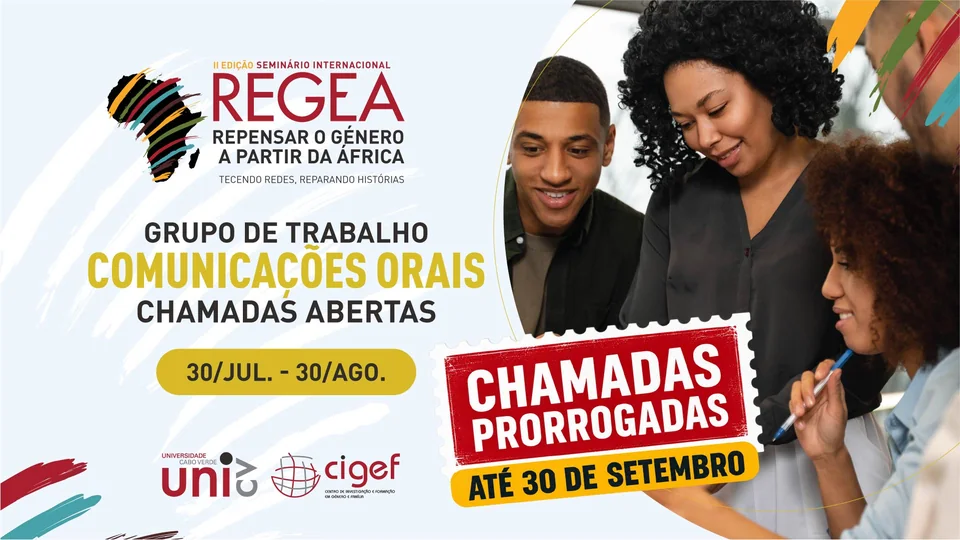 REGEA 2026 call for oral communications poster showing the original 30 July–30 August window and the extension through 30 September.